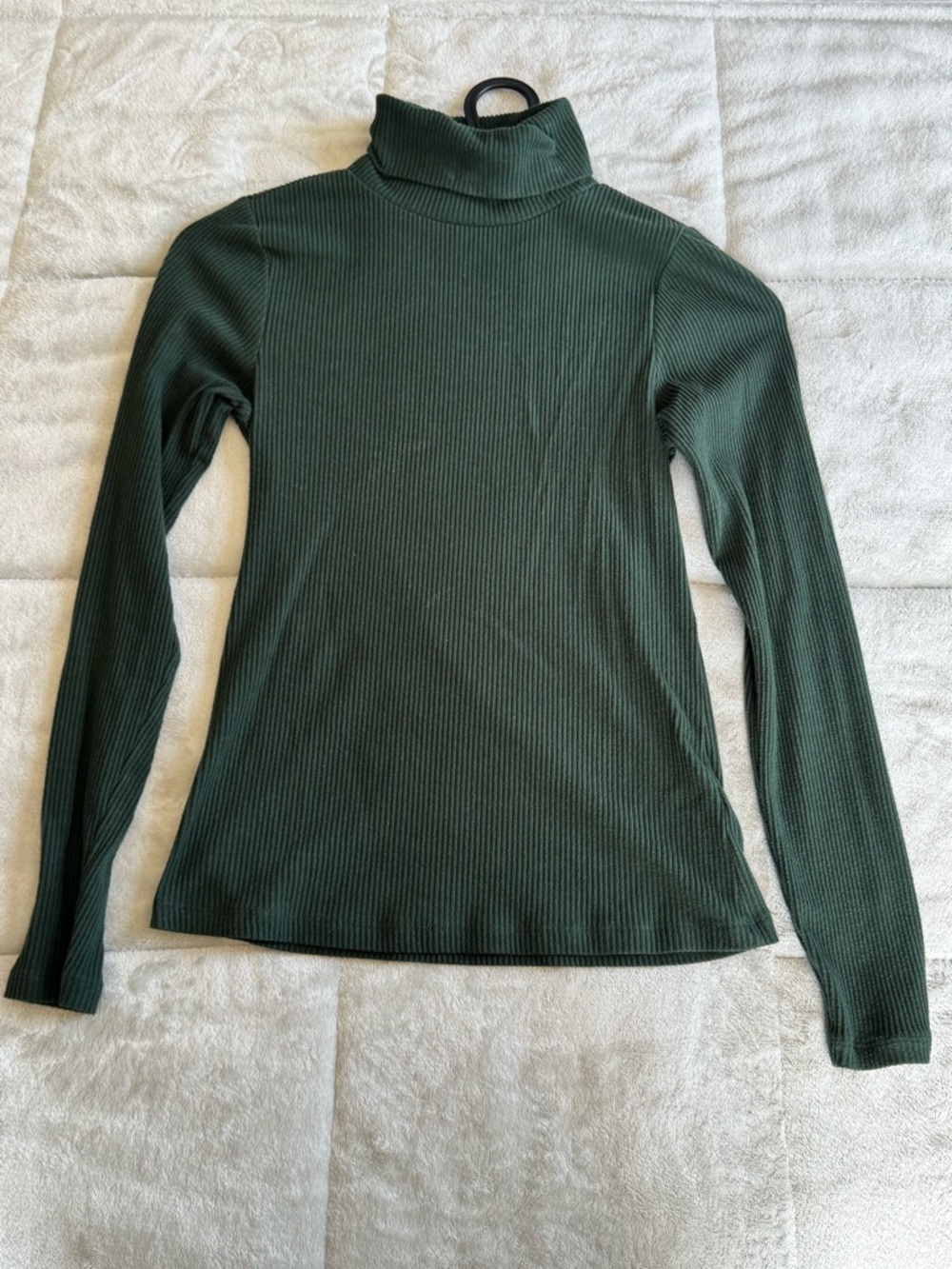 Old Navy Dark Green Ribbed Turtleneck Sweater